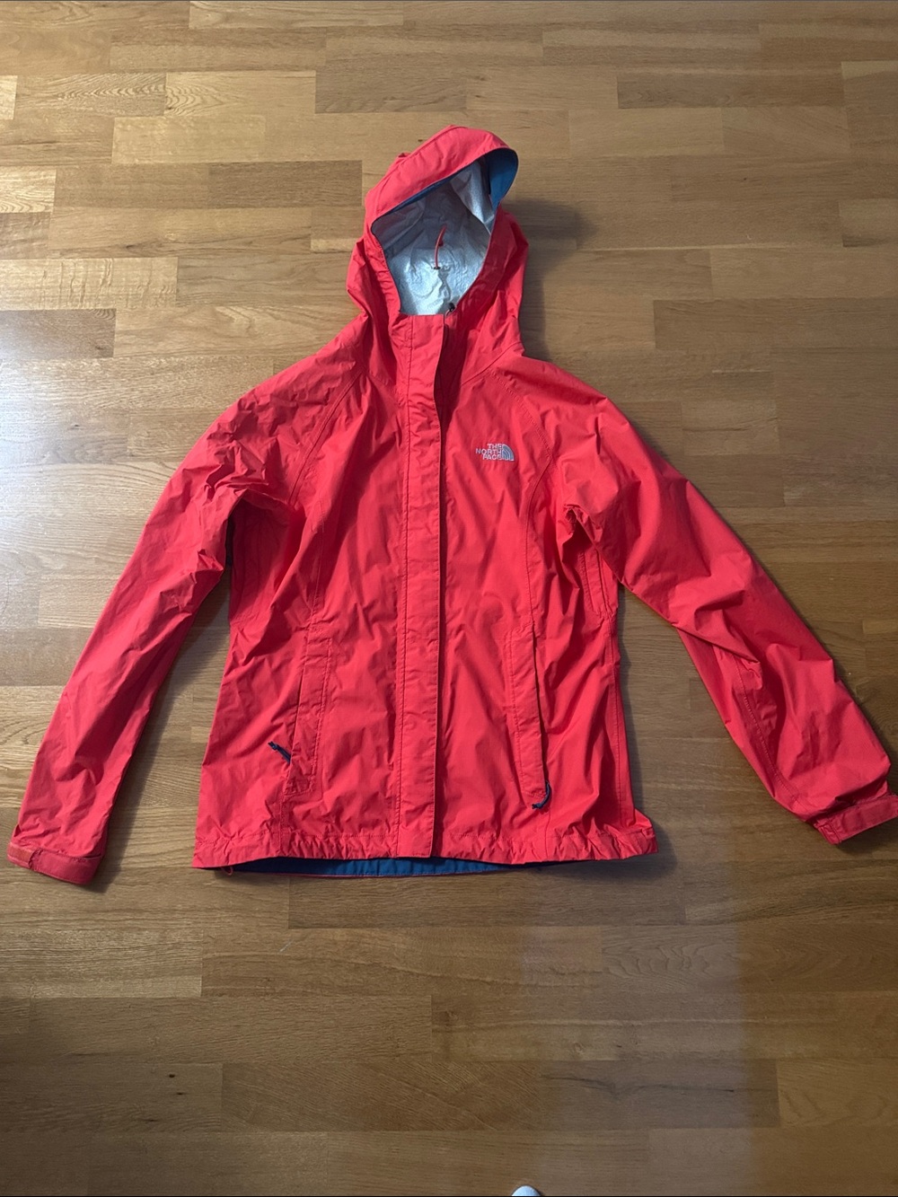 The North Face Kids Bright Red Hooded Raincoat
